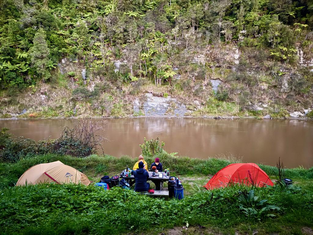 Our little camp area at John Coull Campsite