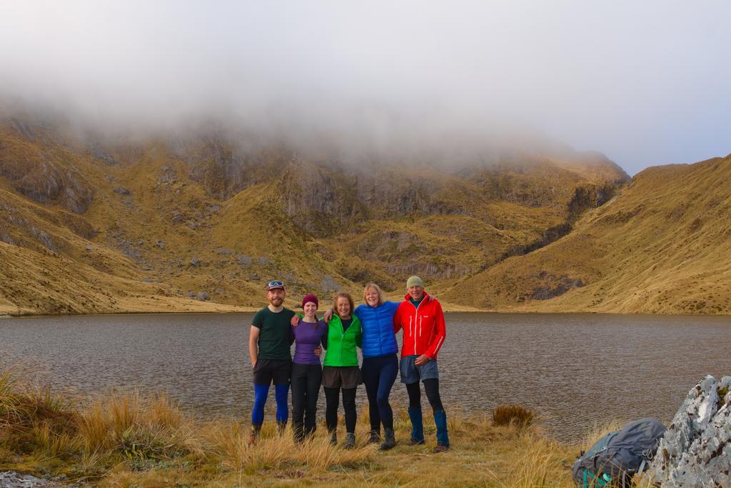 A cute photo in the morning before we part ways.