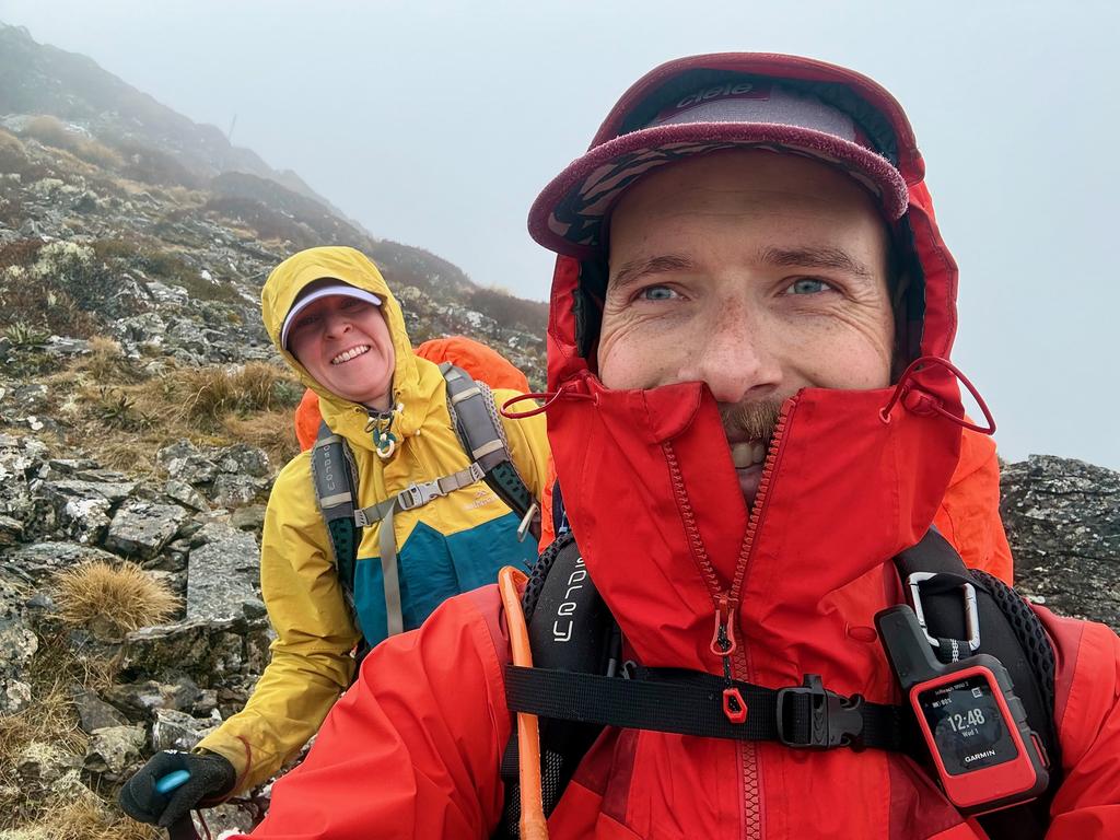 Spirits were high despite the inclement weather.