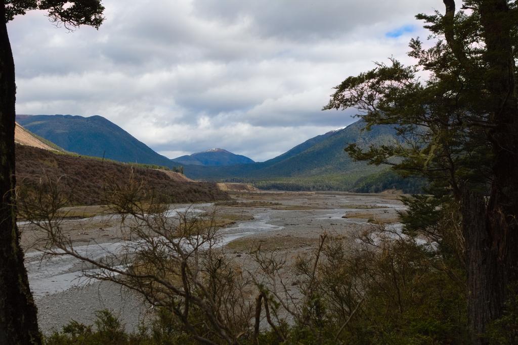 Quite the view up the valley toward Tawhai Hill.