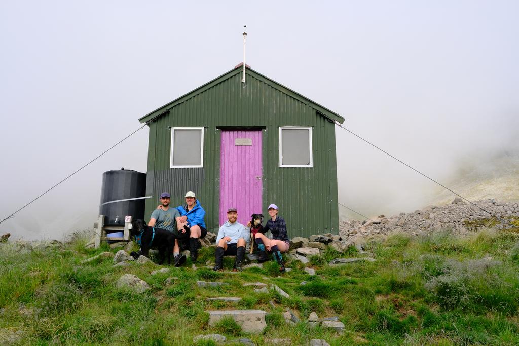 Gotta get the classic hut photo.