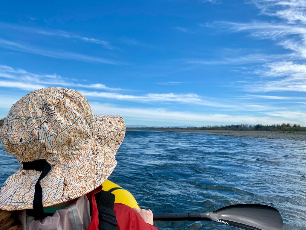 Looking upstream after we did an accidential 180.