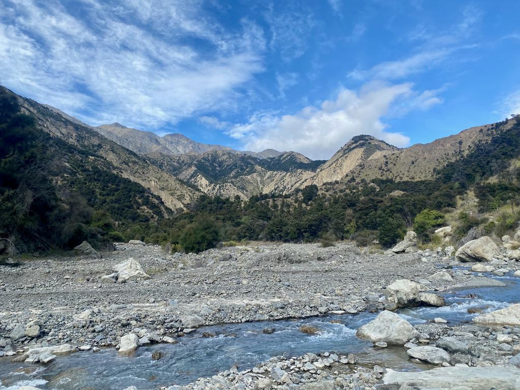 A view of Jam Stream on the way to the Clarence.