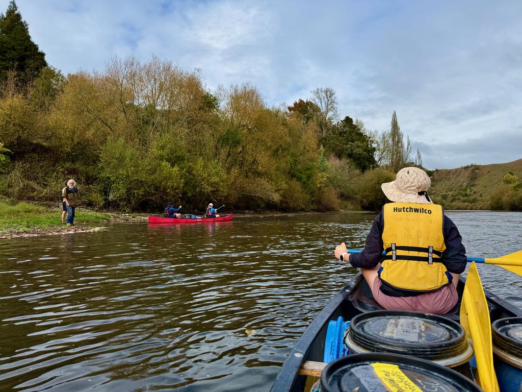 Practicing our turning skillz before setting off.