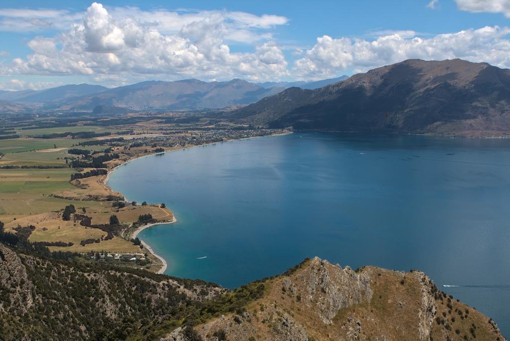 Look back to Hawea.