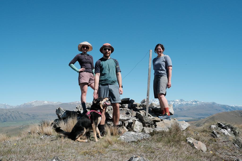 Emily Hill at the summit of Emily Hill