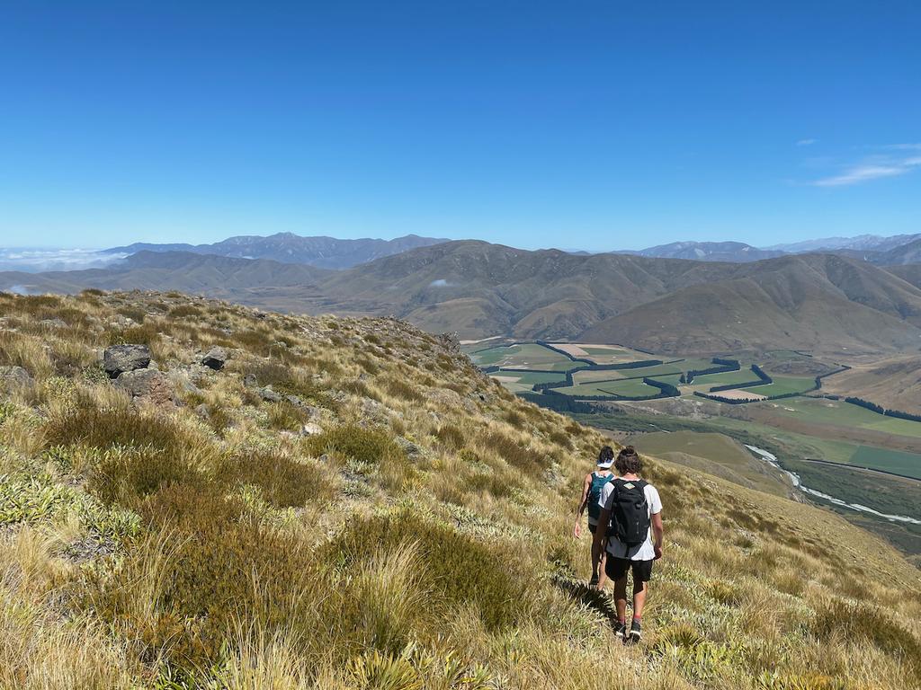 Heading back down, still blisteringly hot!