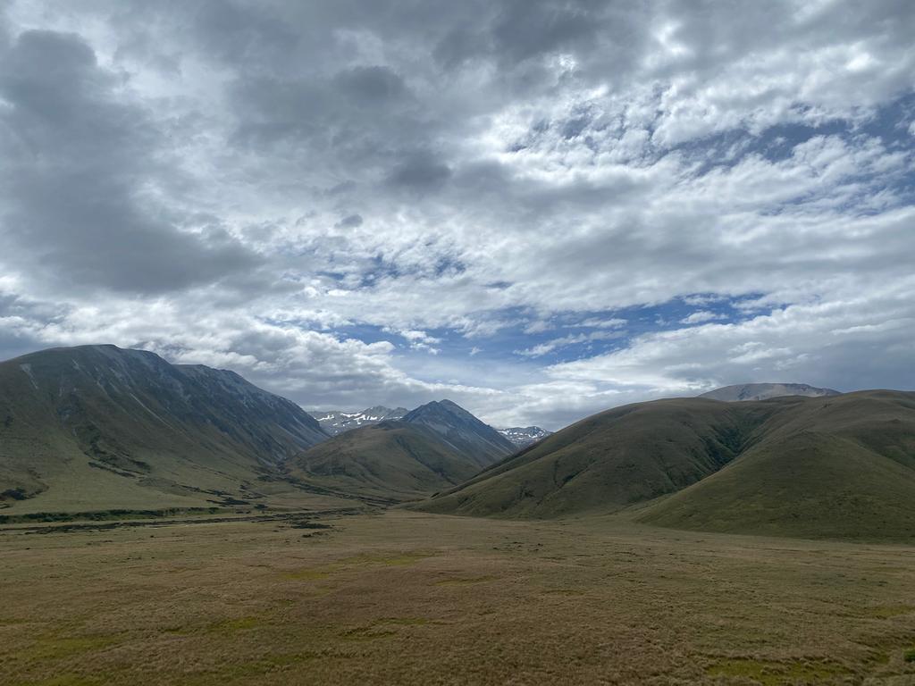 Looking across the valley to the Sherwood Range.