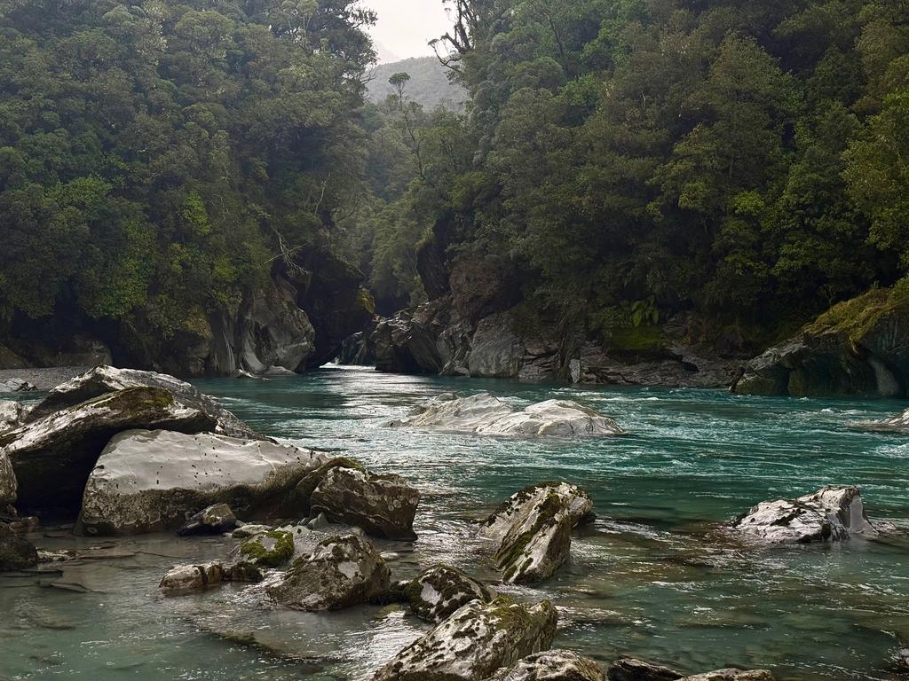 The final exit of Whakarira Gorge.