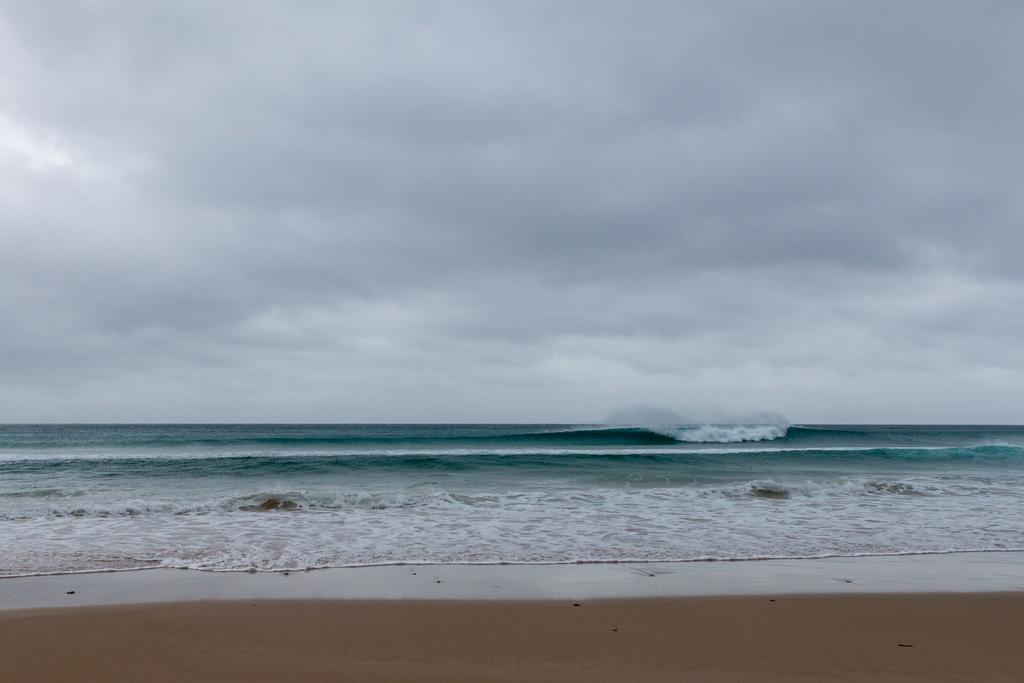 Beautiful moody ocean on West Ruggedy Beach.