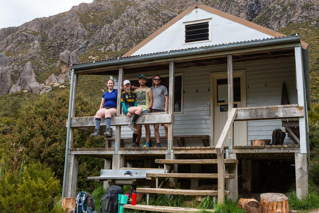 Cute hut photo before heading out!