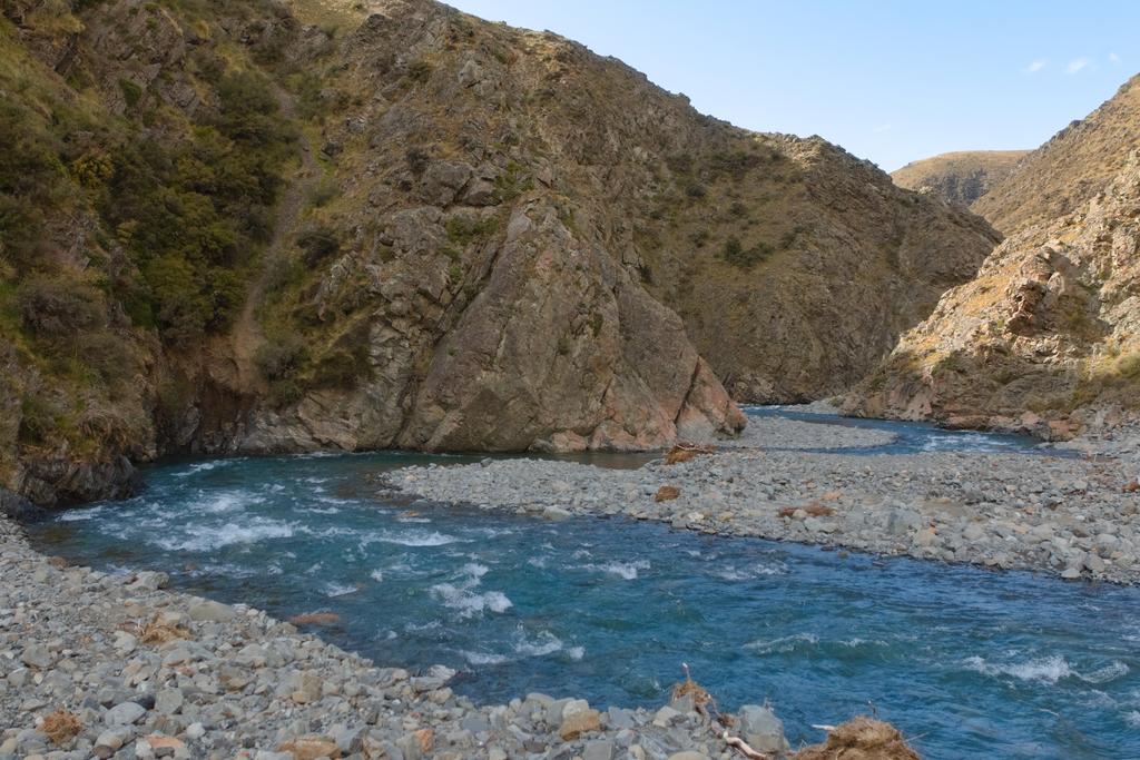 The Hakatere begins to narrow as you get further down.