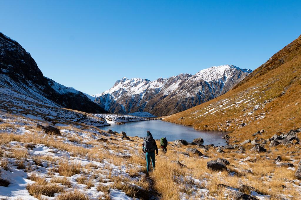 Tom and Jen on Tern Col.