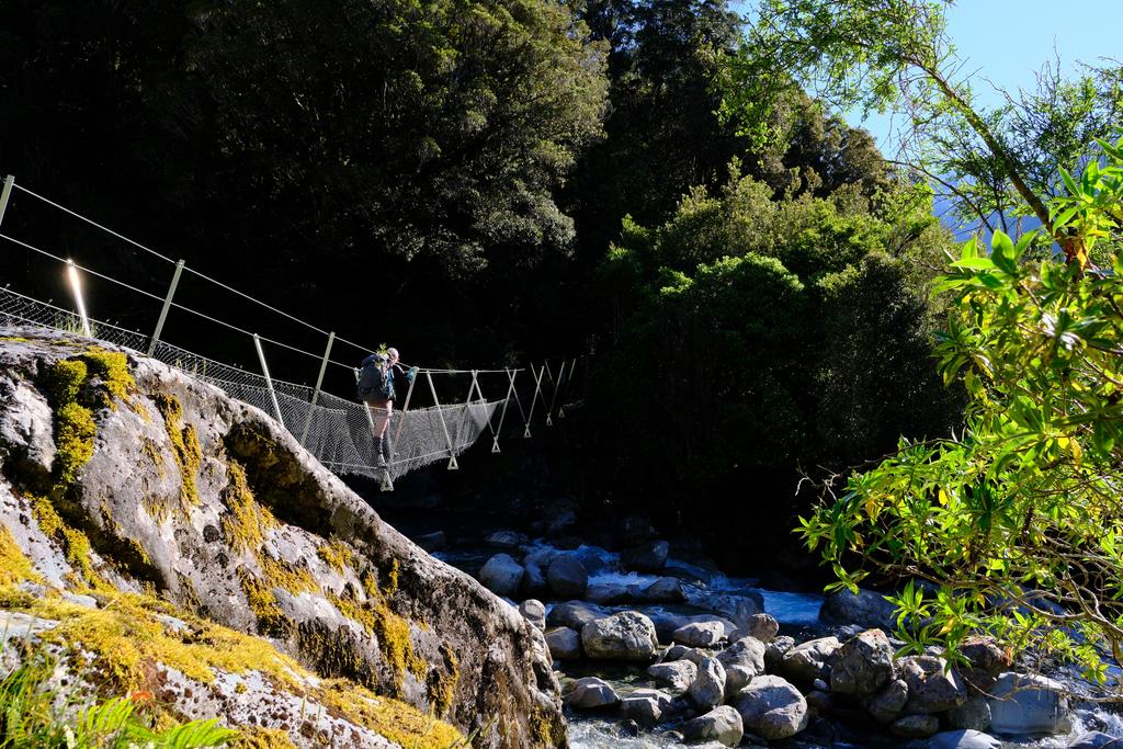 I think this was our first three-wire bridge, but Jen disagrees! I can't remember.