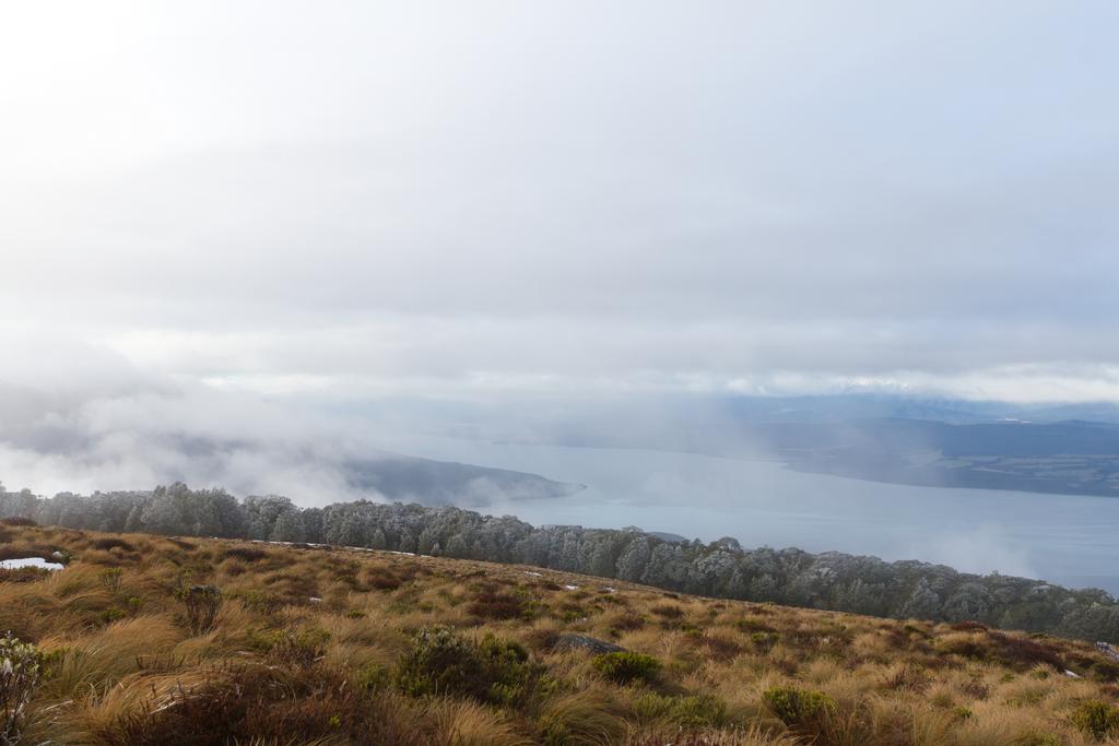 The view down Lake Te Anau.