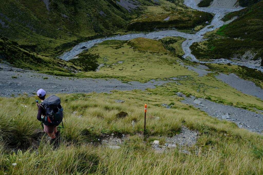 Part way up Browning Pass.
