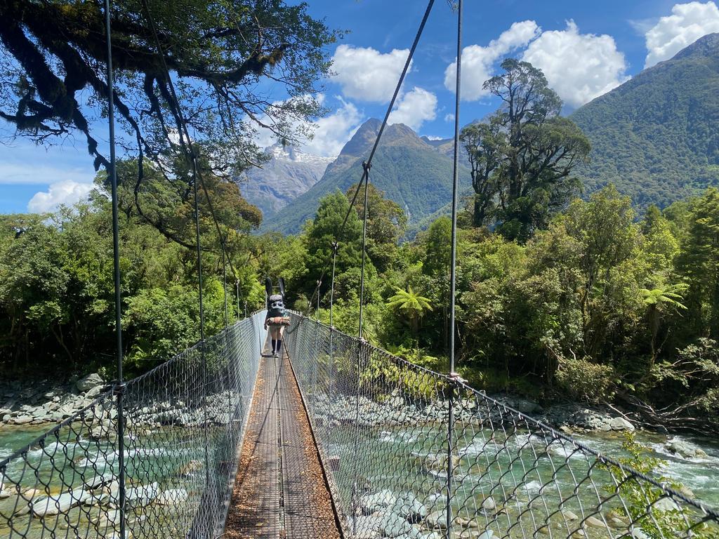 Another excellent bridge with an excellent view.