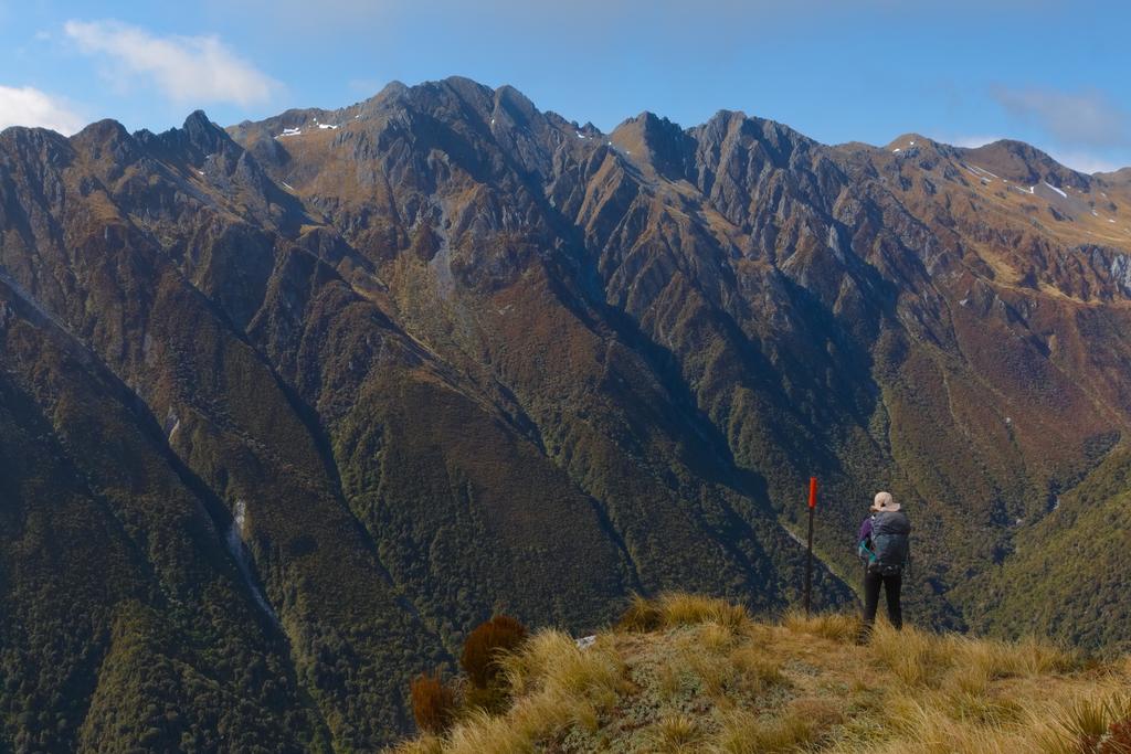 Working our way down to Top Crooked Hut.