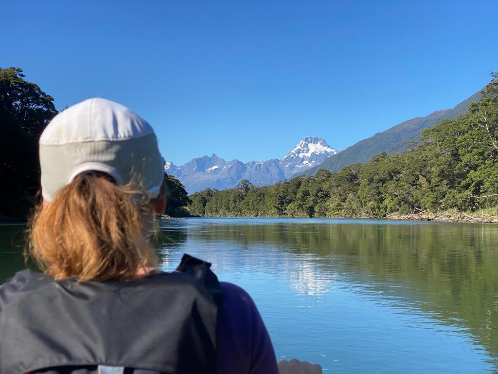 Mt Madeline (I think) in the distance.