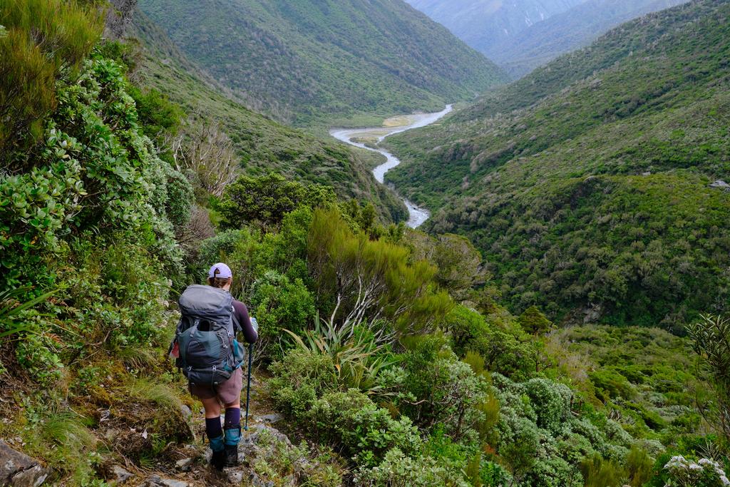 Not too far from Mud Flats Hut now..