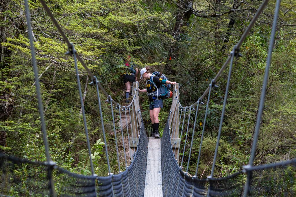 Jen on a good bridge!