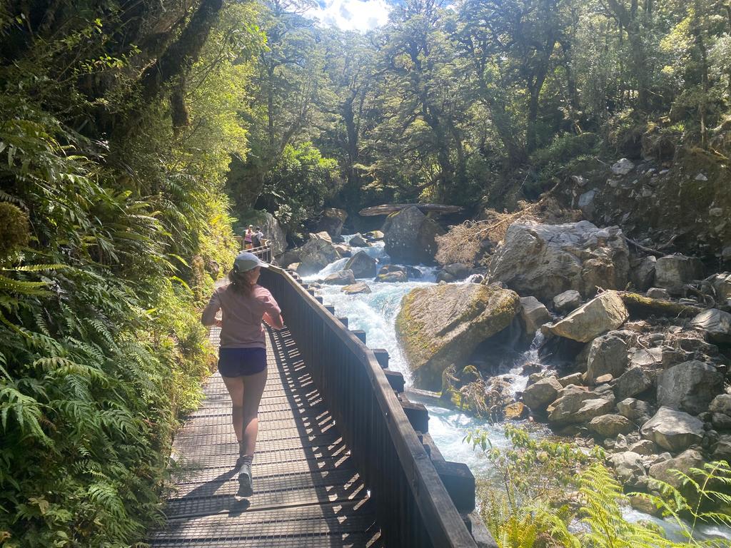 Some amazing rapids on Marian Creek. Scary.