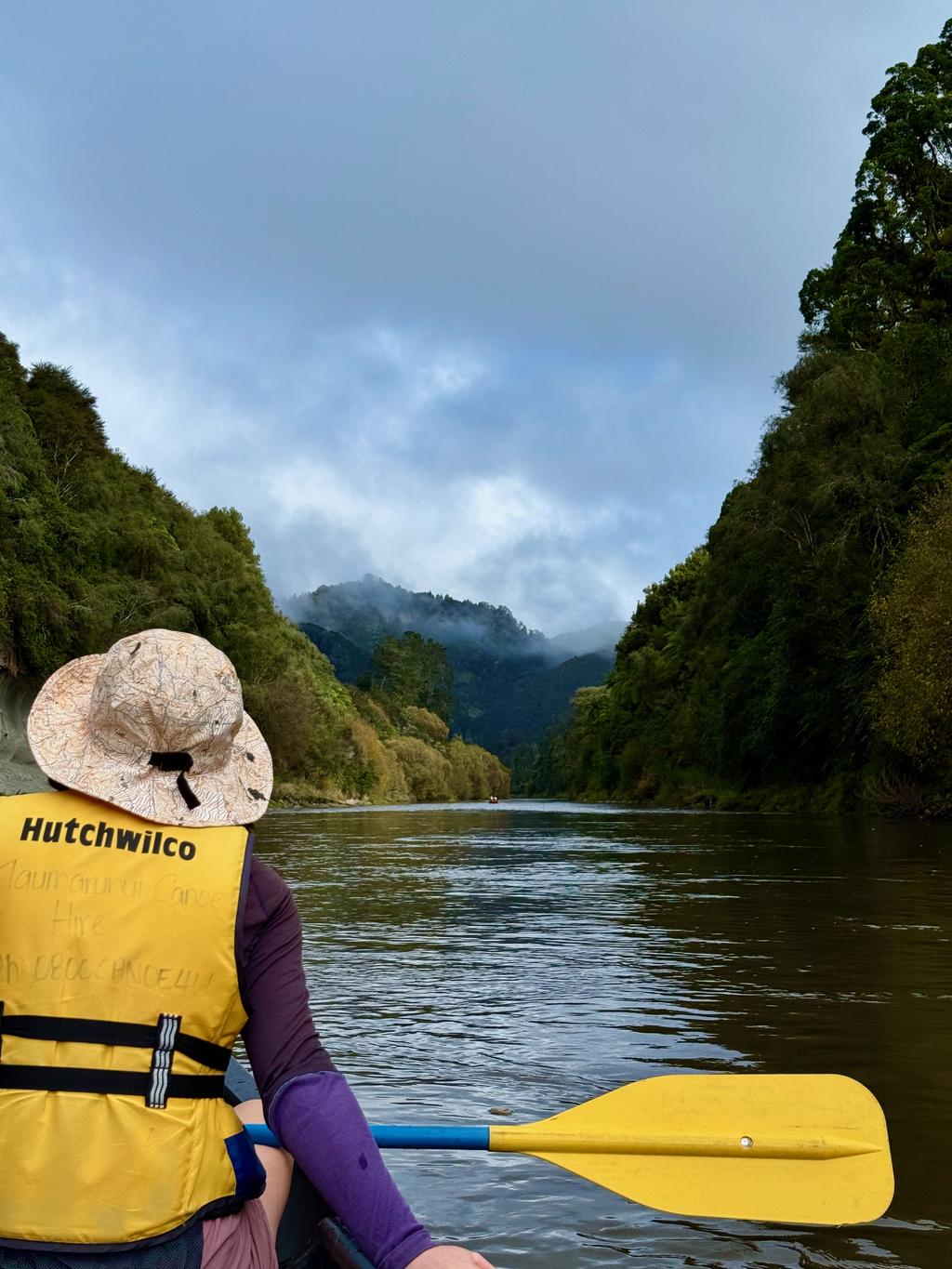 Having a short breather and still admiring the views!