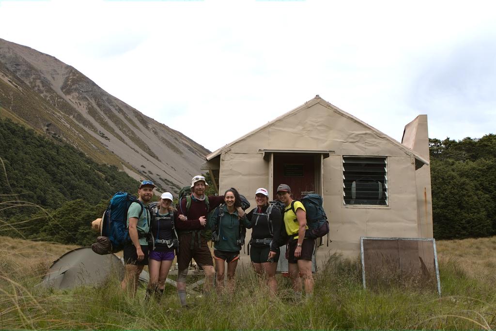 Maitland Hut - not that we got to sleep inside!